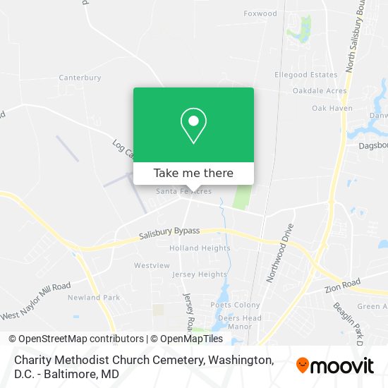 Charity Methodist Church Cemetery map
