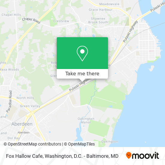 Mapa de Fox Hallow Cafe