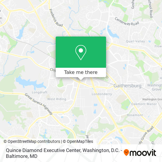 Quince Diamond Executive Center map