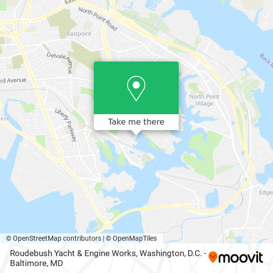 Mapa de Roudebush Yacht & Engine Works