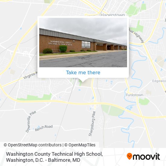 Washington County Technical High School map