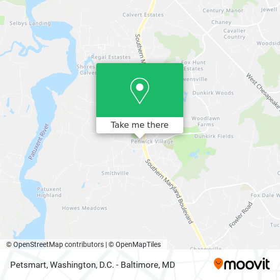 Petsmart map