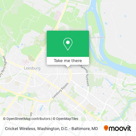 Cricket Wireless map