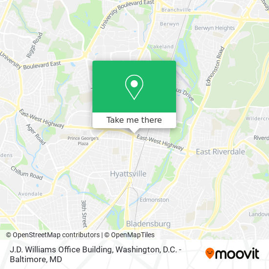 J.D. Williams Office Building map