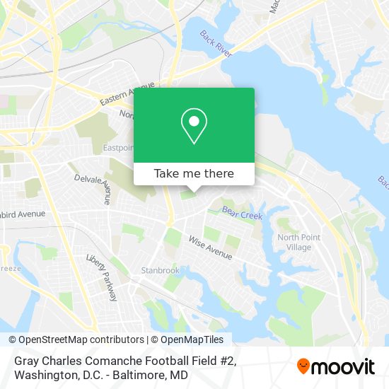 Mapa de Gray Charles Comanche Football Field #2