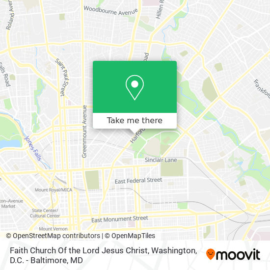 Mapa de Faith Church Of the Lord Jesus Christ