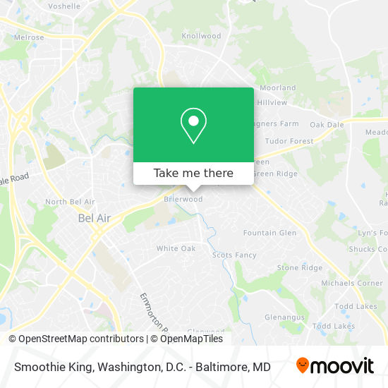 Smoothie King map