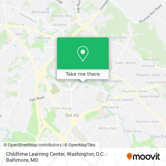 Childtime Learning Center map