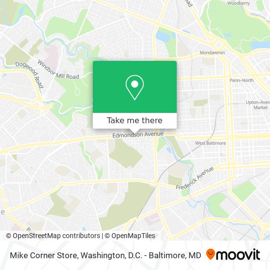 Mike Corner Store map