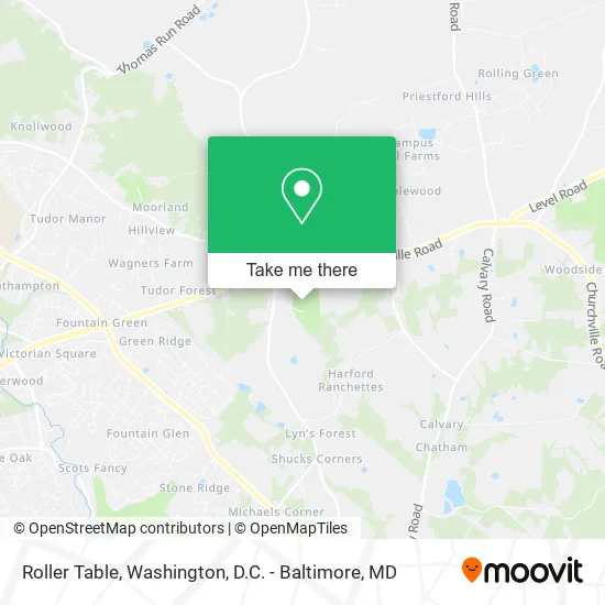 Roller Table map
