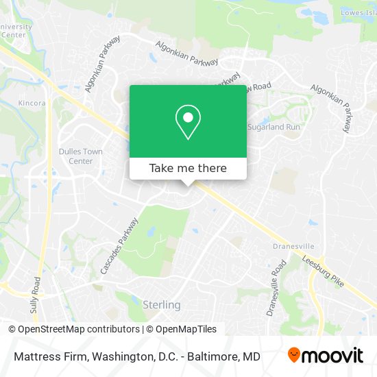 Mattress Firm map