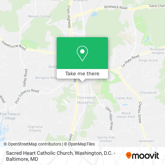 Sacred Heart Catholic Church map