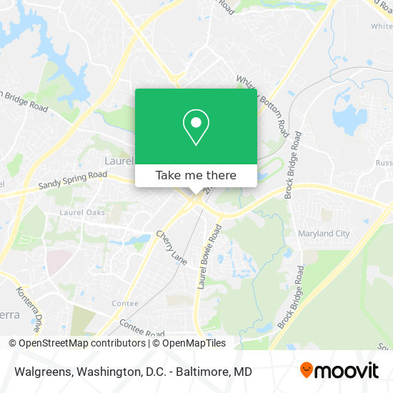 Walgreens map