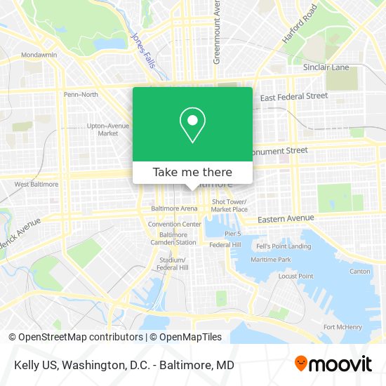 Kelly US map