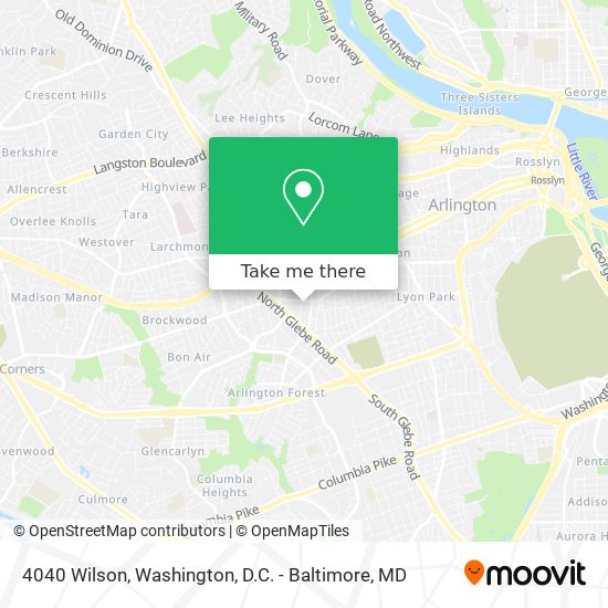 Mapa de 4040 Wilson