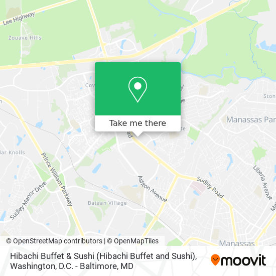 Hibachi Buffet & Sushi map