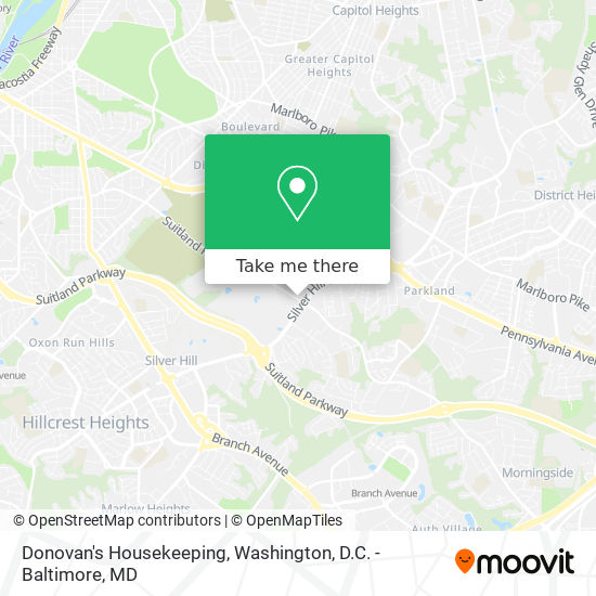 Donovan's Housekeeping map