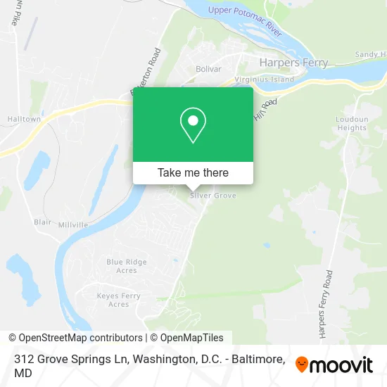 312 Grove Springs Ln map