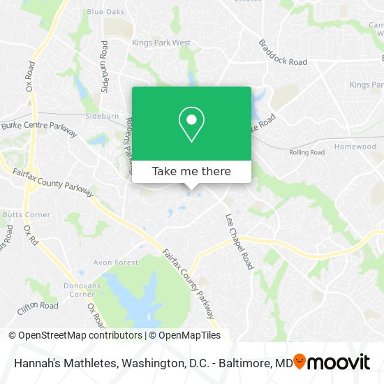 Hannah's Mathletes map
