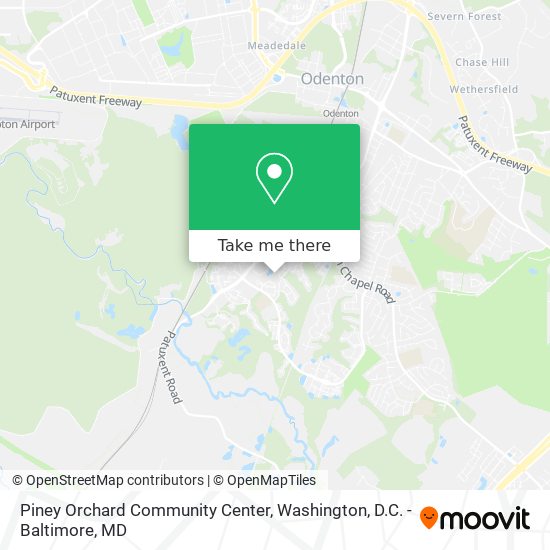 Mapa de Piney Orchard Community Center