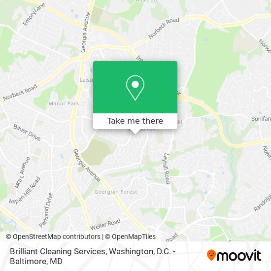 Brilliant Cleaning Services map