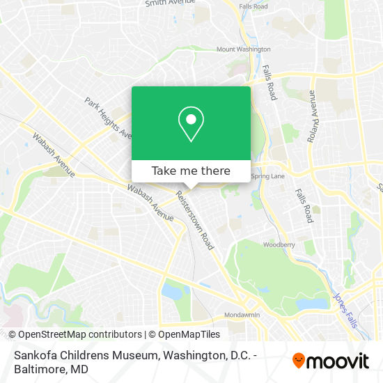 Sankofa Childrens Museum map