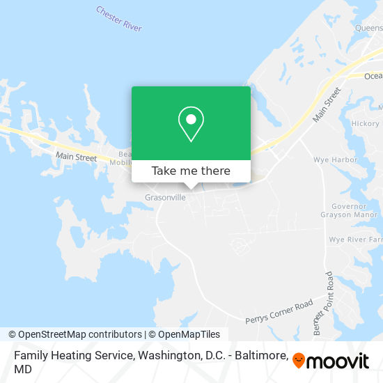 Family Heating Service map