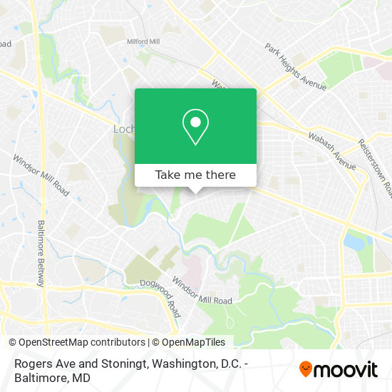 Mapa de Rogers Ave and Stoningt