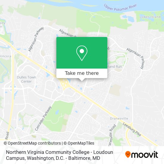 Northern Virginia Community College - Loudoun Campus map