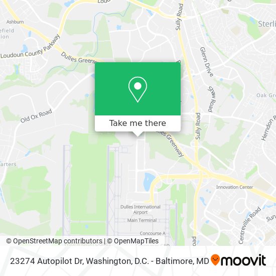 Mapa de 23274 Autopilot Dr