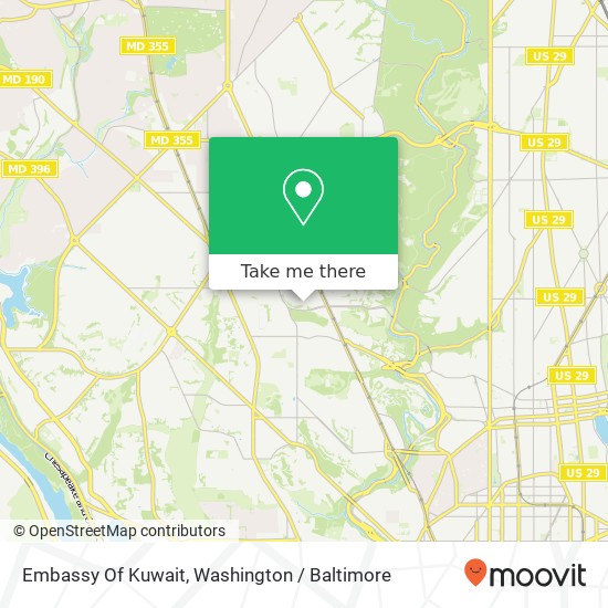 Embassy Of Kuwait map