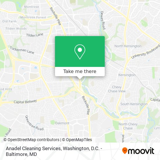 Mapa de Anadel Cleaning Services