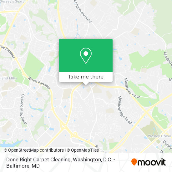 Done Right Carpet Cleaning map