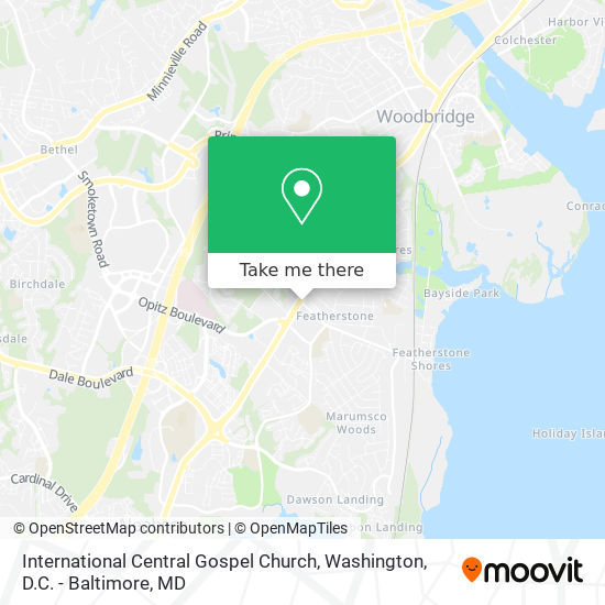 Mapa de International Central Gospel Church