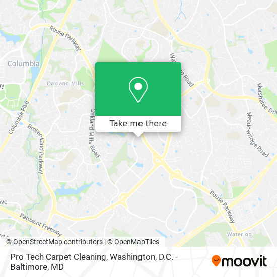 Mapa de Pro Tech Carpet Cleaning