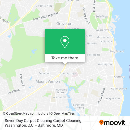 Mapa de Seven Day Carpet Cleaning Carpet Cleaning