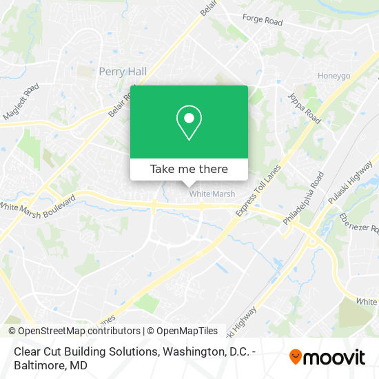 Clear Cut Building Solutions map