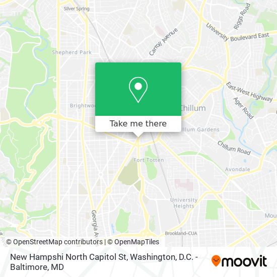 New Hampshi North Capitol St map