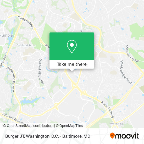 Mapa de Burger JT