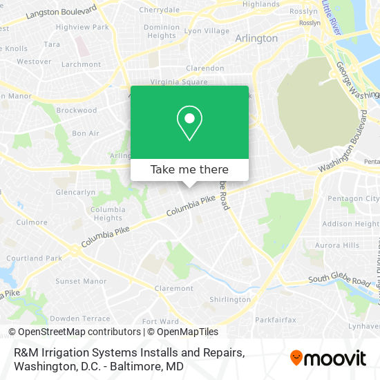 R&M Irrigation Systems Installs and Repairs map