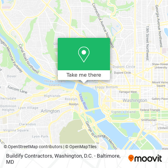 Buildify Contractors map