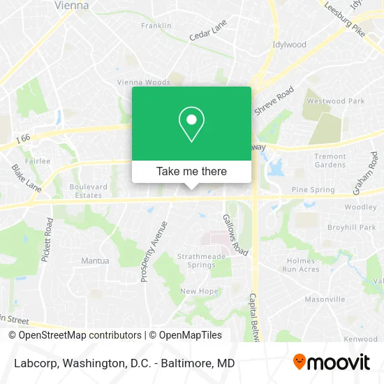 Mapa de Labcorp