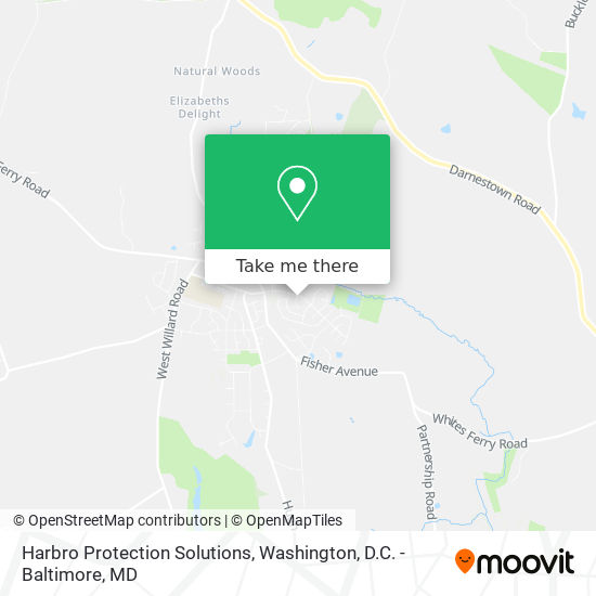 Harbro Protection Solutions map