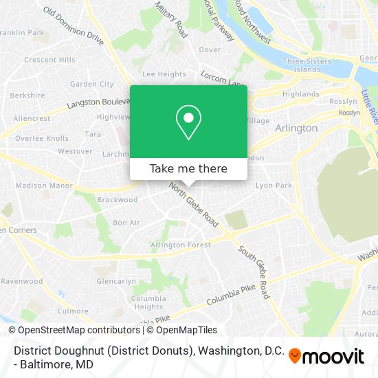 Mapa de District Doughnut (District Donuts)