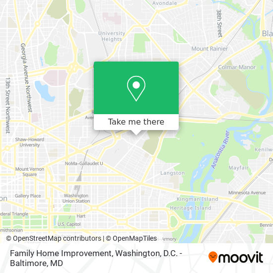 Mapa de Family Home Improvement