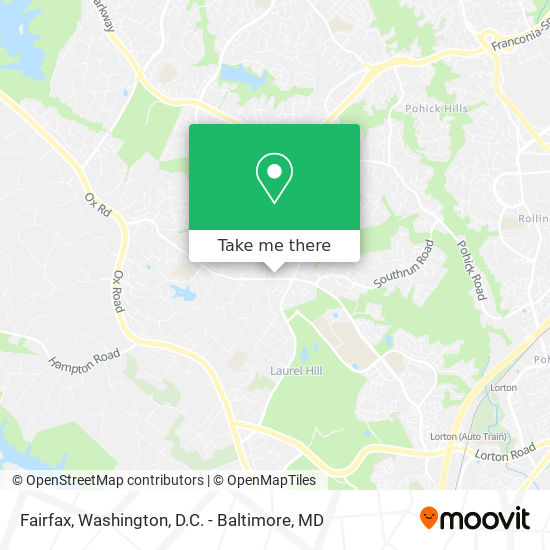 Fairfax map