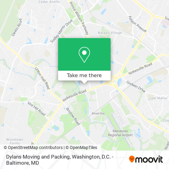 Dylans Moving and Packing map