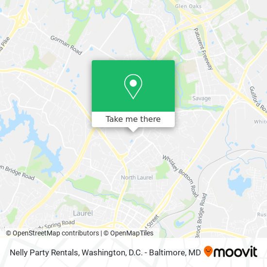 Nelly Party Rentals map
