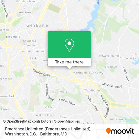 Mapa de Fragrance Unlimited (Fragerances Unlimited)