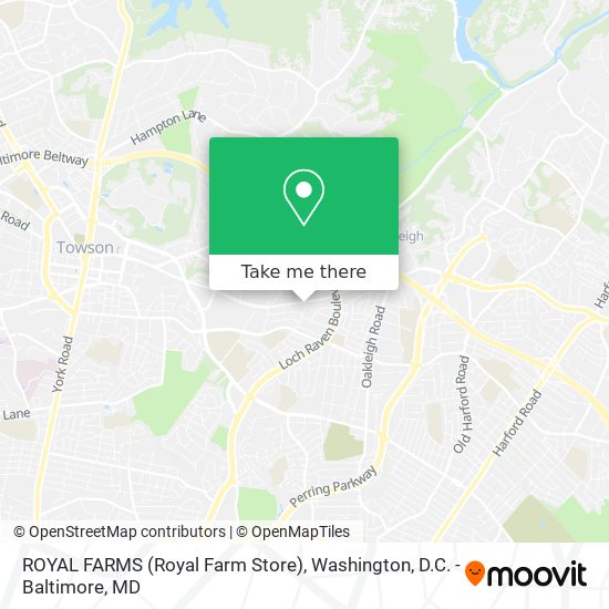 ROYAL FARMS (Royal Farm Store) map